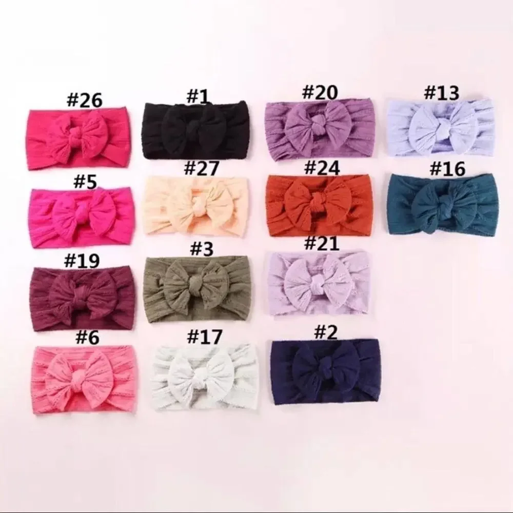 New Fashionable colors of baby head bands gold 0-6